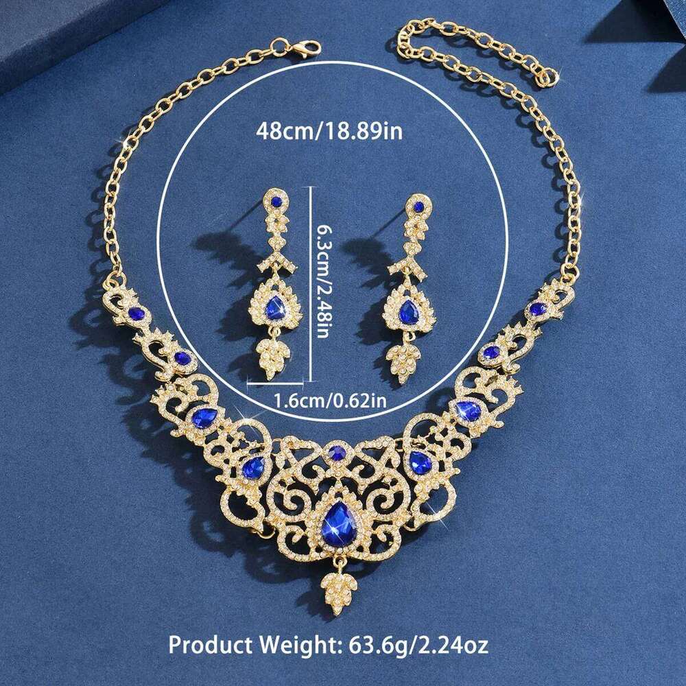 Retro high-end luxury socialite style two-piece set, cross-border best-selling new accessories Z260313