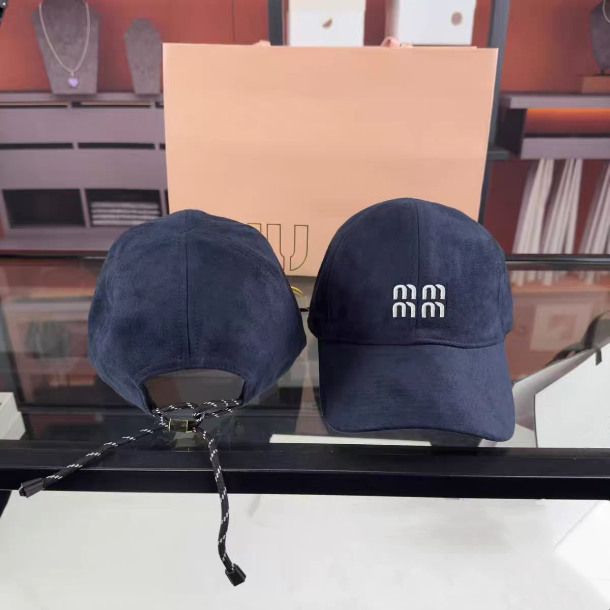 designer cap women Cowboy embroidery letters suede baseball hat Male and female duckbill caps Classic casual sun shading simple versatile With adjustable rope