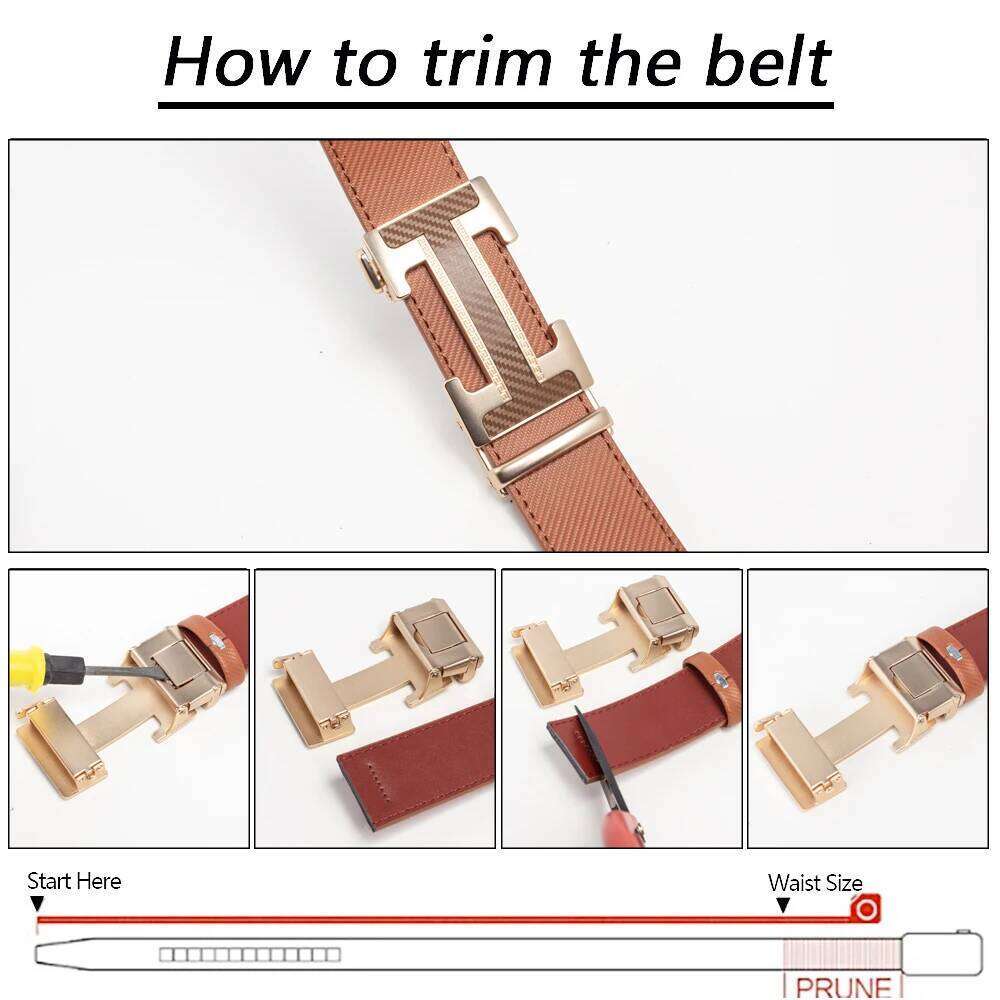 Men Metal Automatic Buckle Brand High Quality Luxury Genuine Cow Leather Women Belt for Jeans Belts Z260226