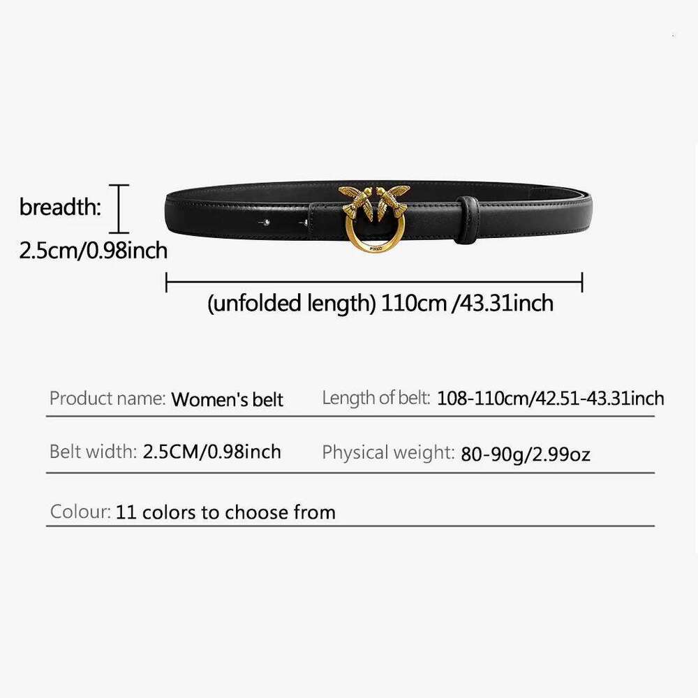 Fashionable Versatile Workwear Waist Women New Arrival Decorative Fine Belt Stylish Accessory for Professional Setting Z260226