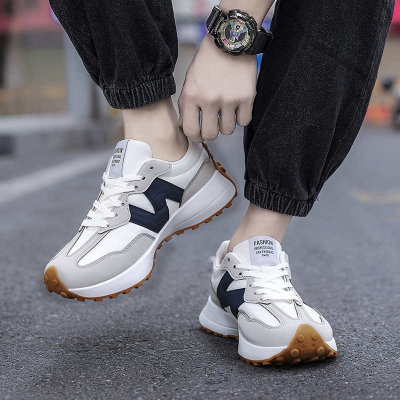 Free Shipping 2026 Summer Thick soled Fashionable Sneakers Breathable Designer Casual Shoes Outdoor Student Sports Shoes