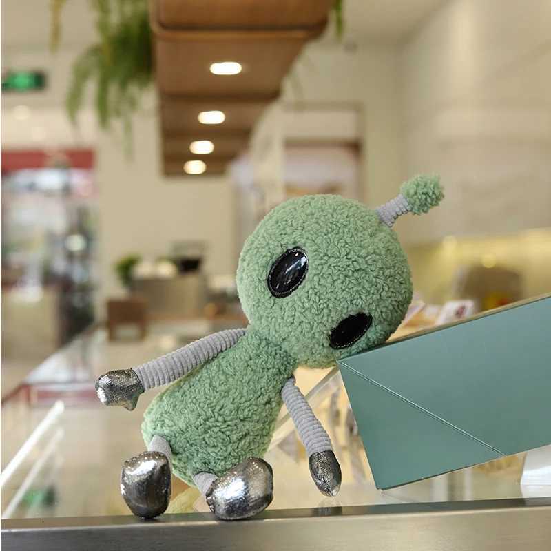 38-68cm Science Fiction Movie Figure Alien Strange Plush Toy Soft Planet Creature ET Stuffed Doll Kids Cartoon Unique Ugly Gift Y260314