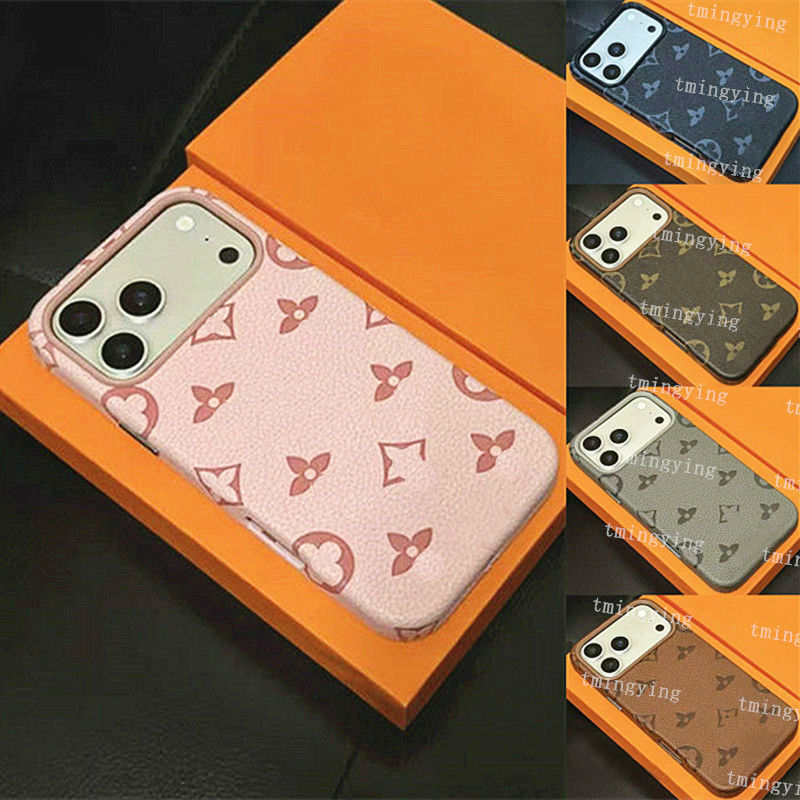 17 Pro Max Phone Case Designer iPhone Case Luxury Wallet Card Holder Pocket for Apple iPhone 16 Pro Max 15 14 13 ProMax 17 Cases Leather Card package Cover iPhone17 Case