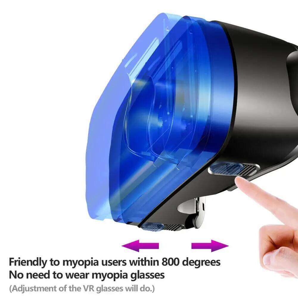 VRG Pro 3D Virtual Reality VR Glasses Headset Viar Goggles Helmet Lenses Smart For Phone Smartphones Viewer Cell Devices 26Y0314