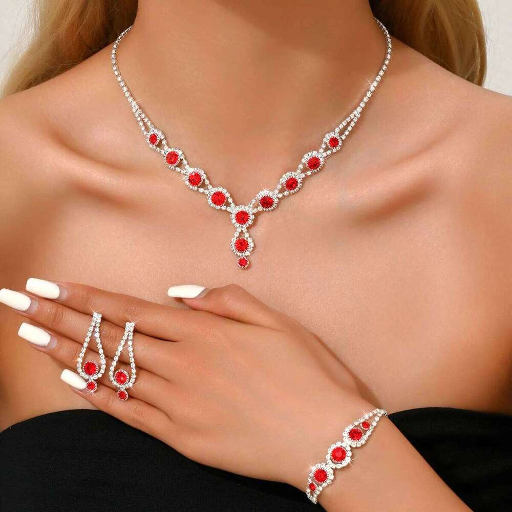 Women's Fashion Sunflower Design Jewelry Set with Light Luxury Style and Elegant First Accessories for Women Z260313