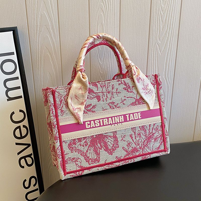 Hot Sale Free Shipping Korean Style Tote Handbag for Women - New Trendy Printed Butterfly Design with Various Sizes for Shoulder Bag