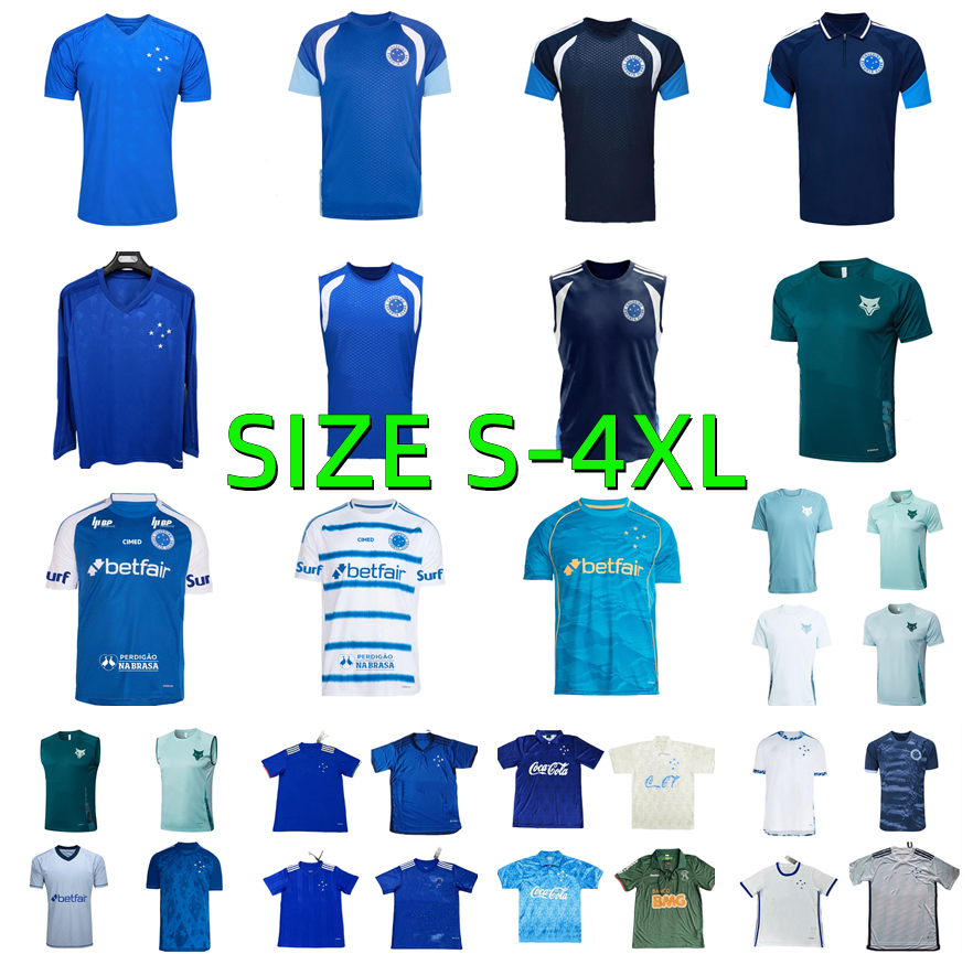 2026 2027 Cruzeiro EC Soccer Jerseys 1993 1994 Retro 20 21 22 23 24 25 26 27 KAIO JORGE M.PEREIRA EDUARDO BOLASIE CHRISTIAN FABRICIO B. LUCAS ROMERO GABI football shirt