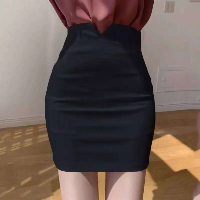 Women's Skirt Tight Female Skirts High Waist Wrap Coquette Sexy Modest Stylish Clothing Trend 2025 Summer Casual Luxury Elegant Z260314