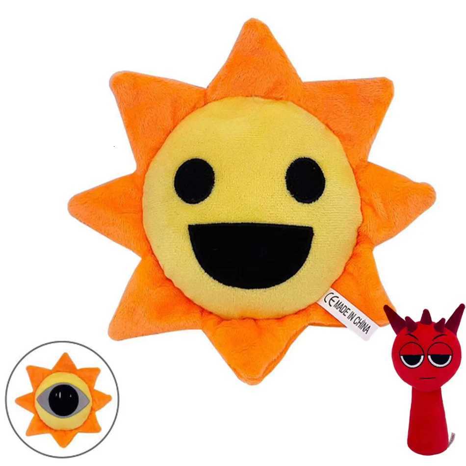 New Sprunki Simon Plush Toys Sprunki Plush Set Sprunky Lime Raddy Brud Dolls Cartoon Stuffed Dolls Pillow Decor Chrismas Gifts Y260314