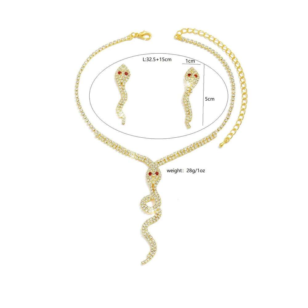 Women's fashion claw chain series design earrings, necklaces, sets, light luxury style high-end jewelry sets Z260313