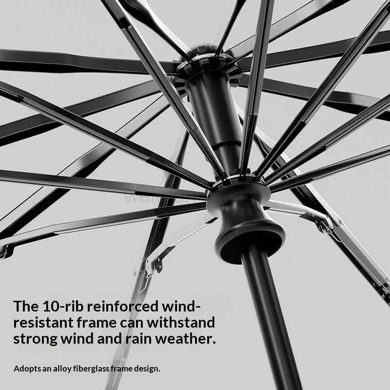 Automatic Umbrella Windproof and Rainstorm-Resistant Foldable Umbrella for Sunny and Rainy Days Sunshade Umbrella H260314