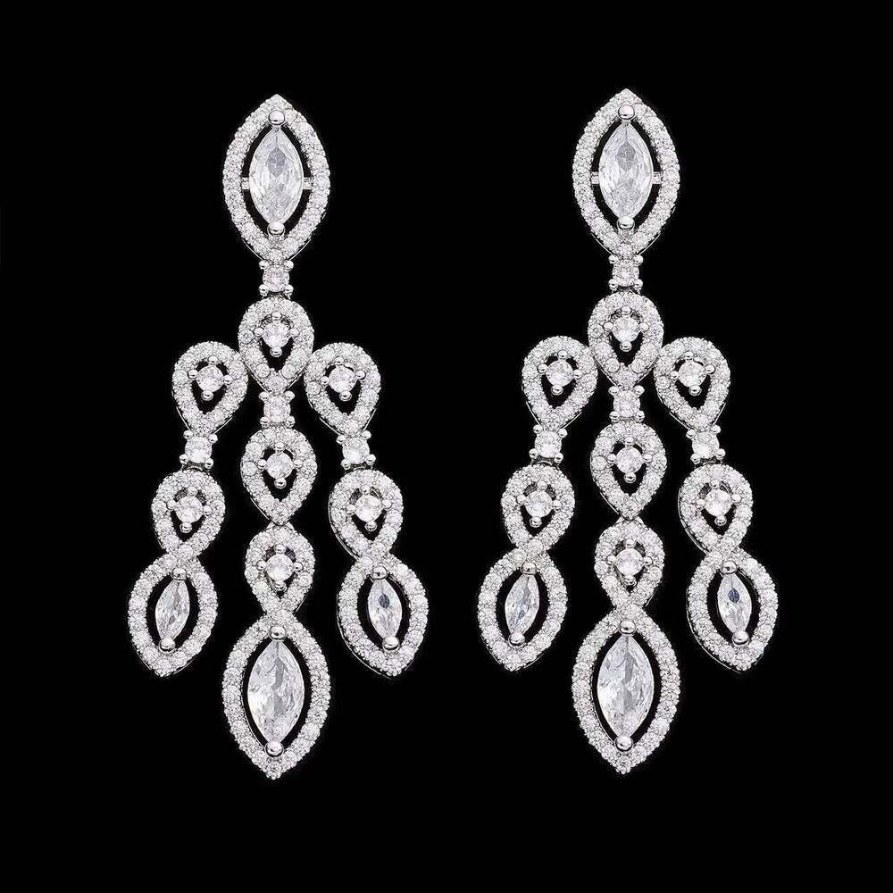 4pcs Bridal For Women Cubic Zirconia Dubai Saudi Wedding Necklace Earring Set Prom Party Evening Dress Jewelry Gifts Z260313