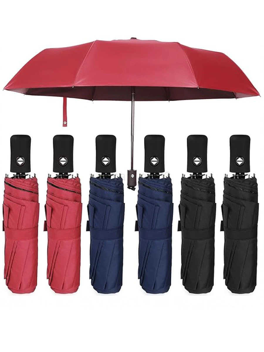 Automatic umbrella eight bone vinyl sunshine and rain dual-purpose sun umbrella sunshade and UV rays automatic folding gift adve H260314