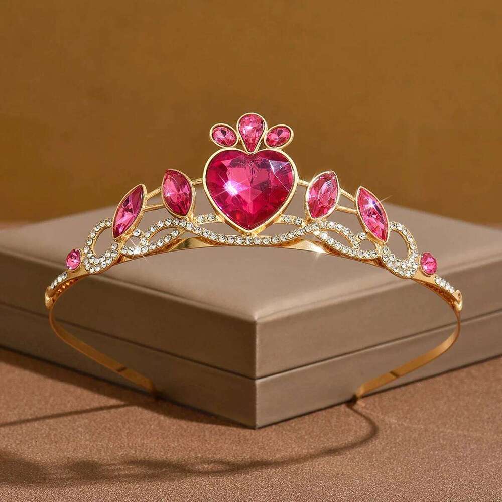 Ladies' Fashion Design Crown Necklace Earrings Jewelry Set Suitable for Wedding, Party, Festival Gifts Z260313