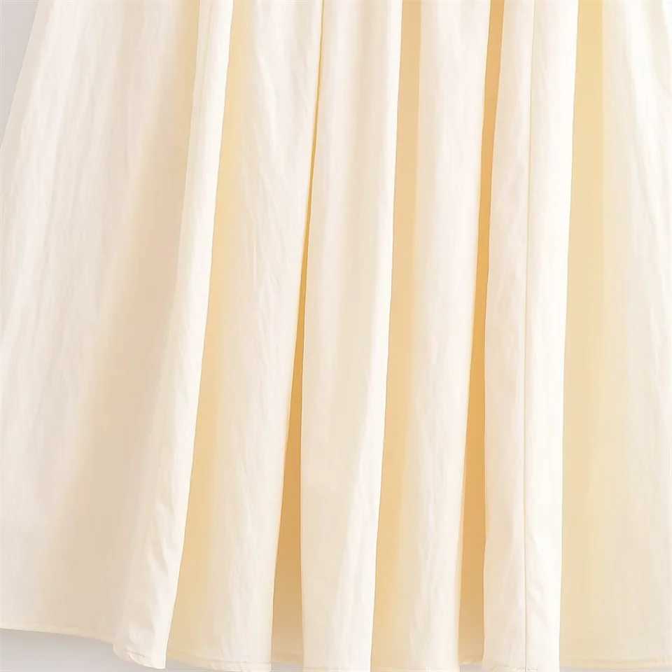 2026 new womens fashion spicy style high waisted A-line lace scarf decoration mid lengTH skirt M260314