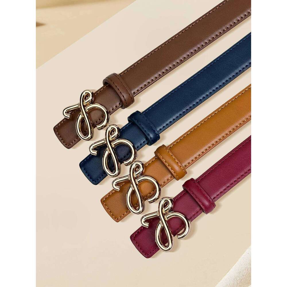 Elegant Butterfly Design Slim Belt Women Luxury Niche Accessory for All Occasions Versatile Wear with Jeans Or Shorts Z260226