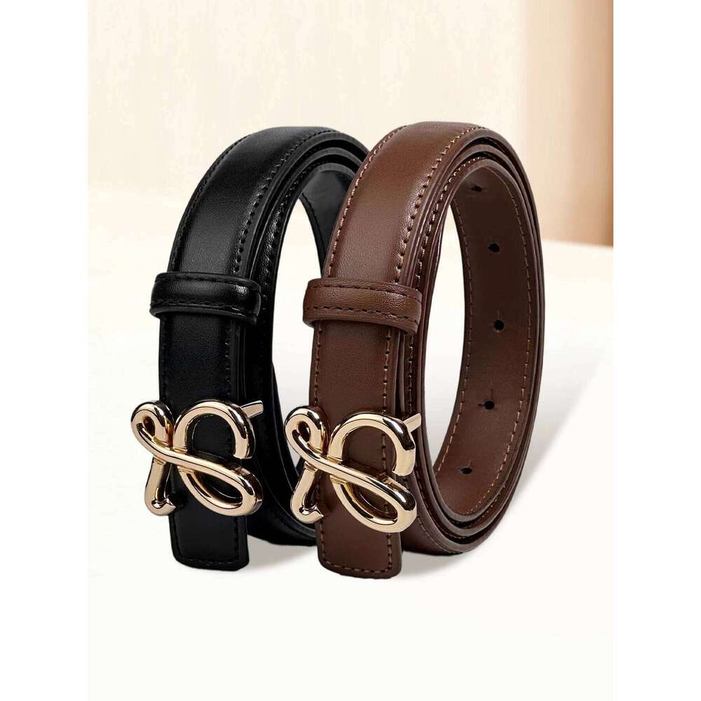 Elegant Butterfly Design Slim Belt Women Luxury Niche Accessory for All Occasions Versatile Wear with Jeans Or Shorts Z260226