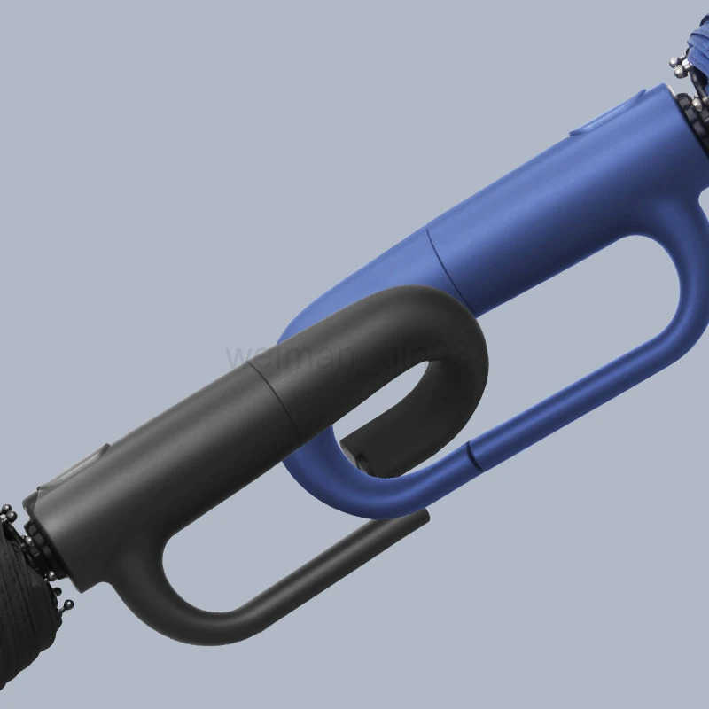 20 ribbed buckle design fully automatic mens and womens folding super large and strong sunshade double umbrella sun umbrella H260314