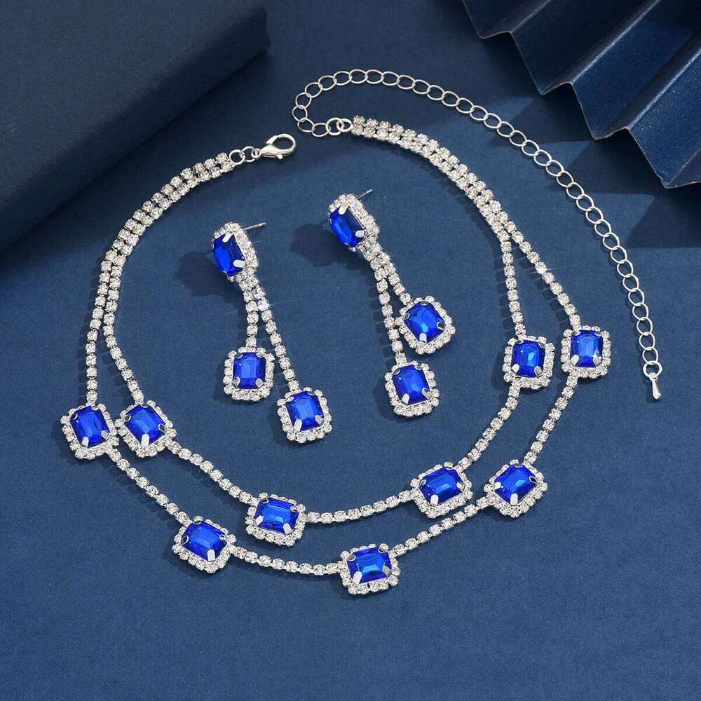 3PC Women's Fashion Design Necklace Earrings Jewelry Set Suitable for Wedding, Party, Festival Gifts Z260313