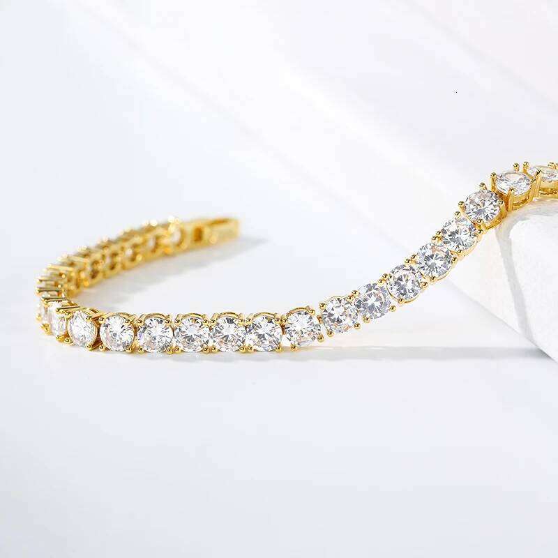 Cubic Zirconia Bracelet for Women Gold Plated Zircon Stainless Steel Bracelets Unisx Wrist Jewelry Freeshipping Item Wholesale Z260313