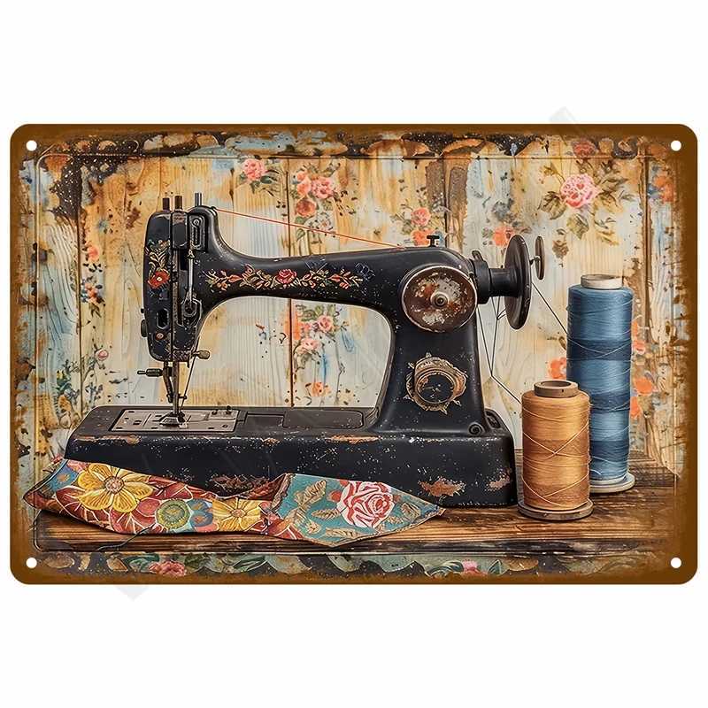 Vintage Room Decoration Home Decor Items Tin Signs Aesthetic Men Bedroom Metal Signs Retro Metal Plate Posters Wall Art Mural D260314