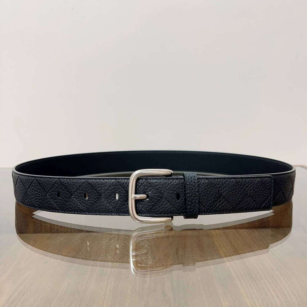 High Quality NEW Belt Men's Luxury Genuine Leather Hand-woven belt Cowhide Fashion Classic Exquisite Waist Strap Z260226