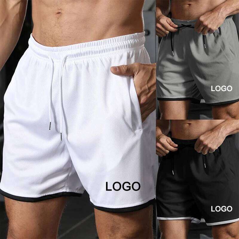 Customized Printed Three-Point Men Fashion Training Running Mesh Breathable Short Women Casual Sports Beach Pants Z260314
