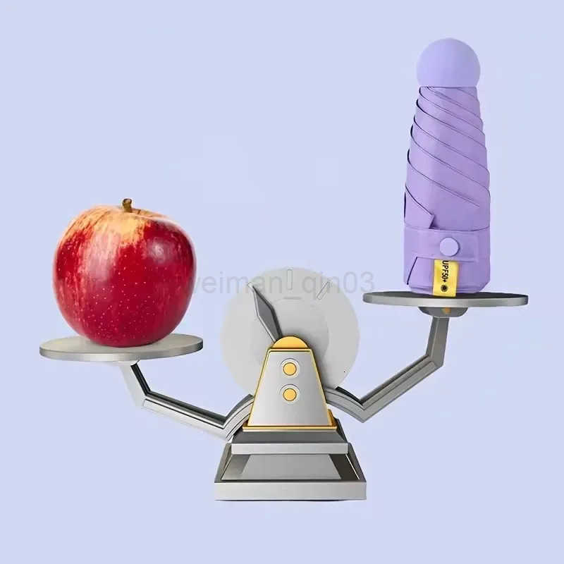 Umbrella with UV Protection Mini Capsule 5 Folds Ultralight Compact Portable Manual for Travel H260314