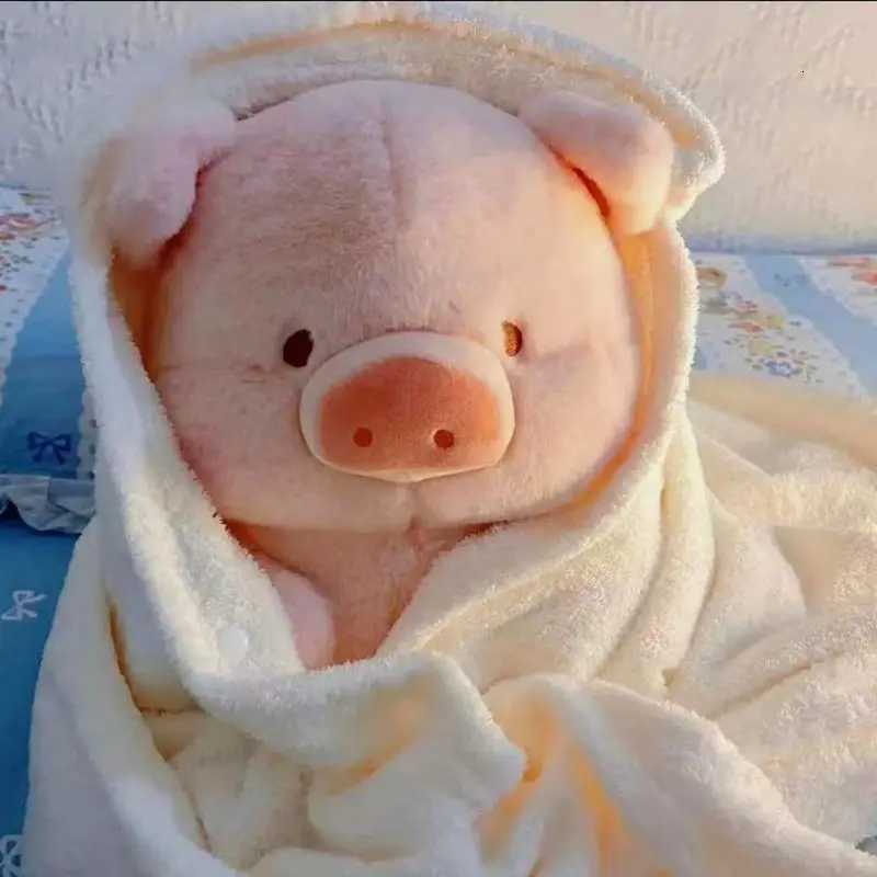30cm Plush Lulu Pig Toys Pink Animal Stuffed Plush Cartoon Toys for Boys Girls Christmas Birthday Gifts Y260314