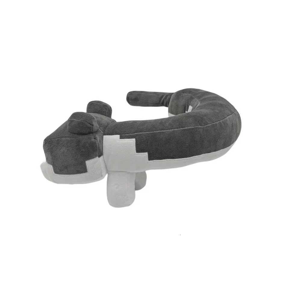 Gray U-shaped plush toy cat doll for childrens gift Y260314