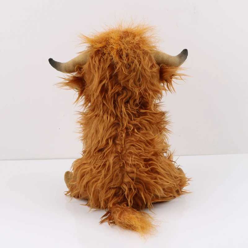 2026 New Hot Highland Cow Stuffed Animals Plush Toy Fluffy Bull Animal Doll Soft Gift For Kids Boys Girls Plush Toy Y260314