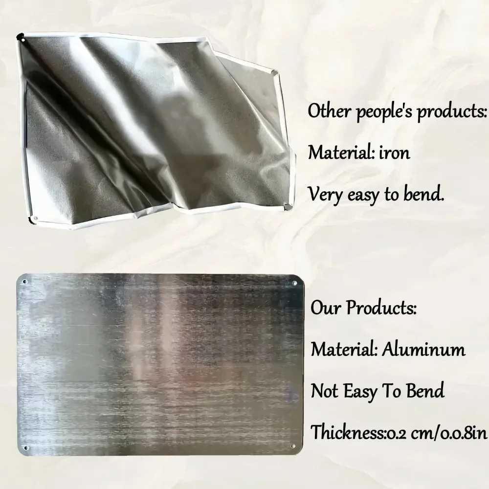 GuardiaSpan Spanish Security Sign 24H Video Vigilancia - Rectangular Iron Plaque Durable for Home Business Outdoor Use D260314