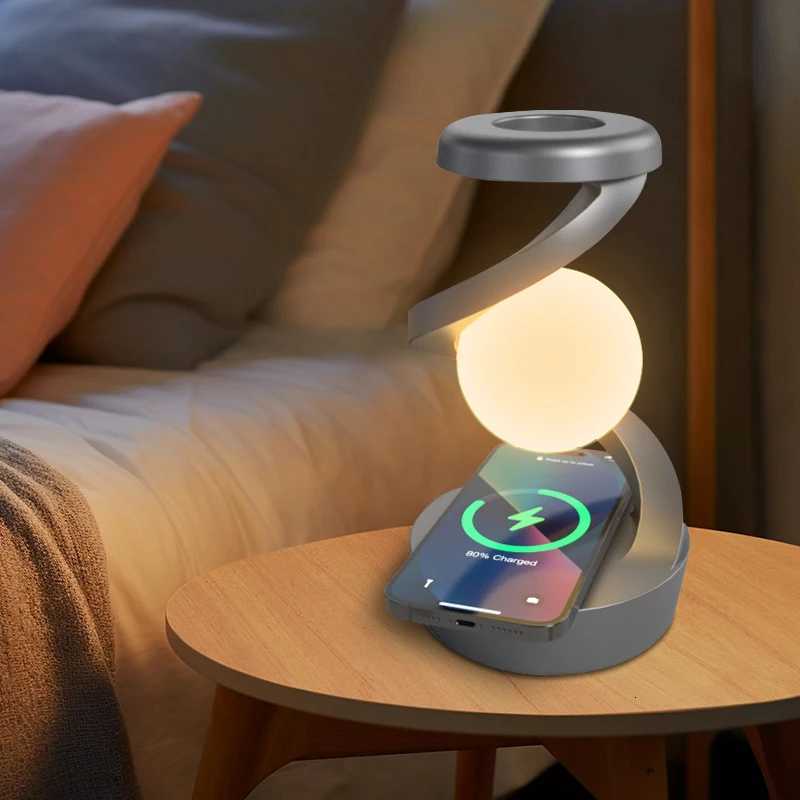 Charging LED Night Lamp with Motion Sensor Floating Bedside Rechargeable Table Lamp Lighting Modern party decorations lamps Y260314