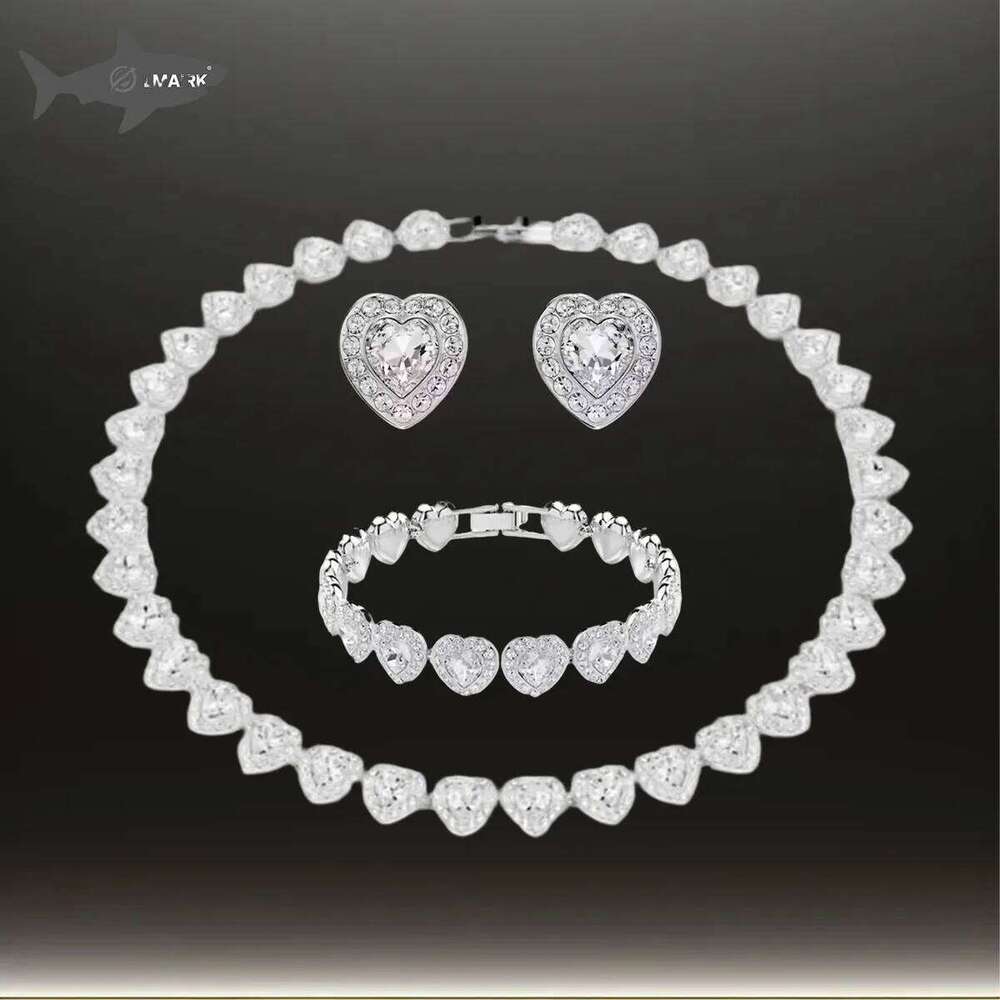 2025 New Hot Selling High-end Design Necklace Pendant Earrings Bracelet Jewelry Set Luxurious and Elegant Banquet Preferred Z260313