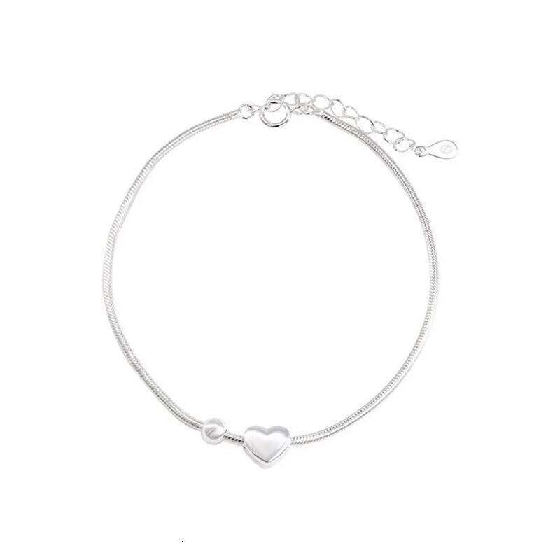 XIYANIKE Silver Color Love Heart Snake Chain Bracelet For Women Girl Summer Fashion New Jewelry Gift Party pulseras mujer Z260313