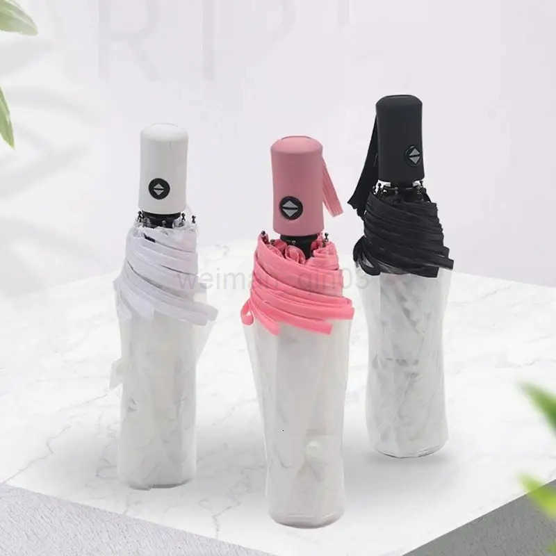 Automatic Clear Bubble Umbrella Korean Style Transparent Travel Dome Umbrella for Women Girls - Rainy Windy Weather Protection H260314