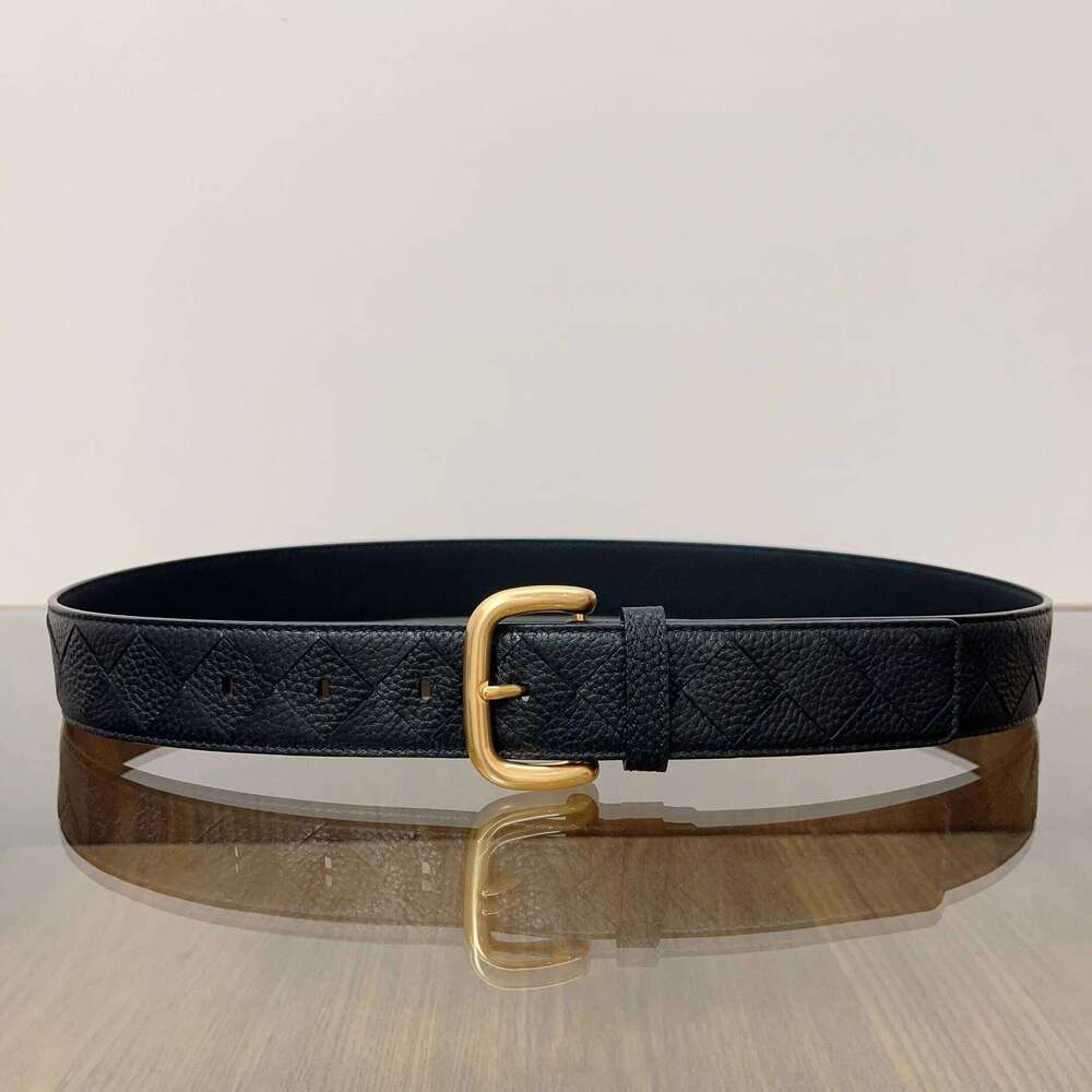 High Quality NEW Belt Men's Luxury Genuine Leather Hand-woven belt Cowhide Fashion Classic Exquisite Waist Strap Z260226