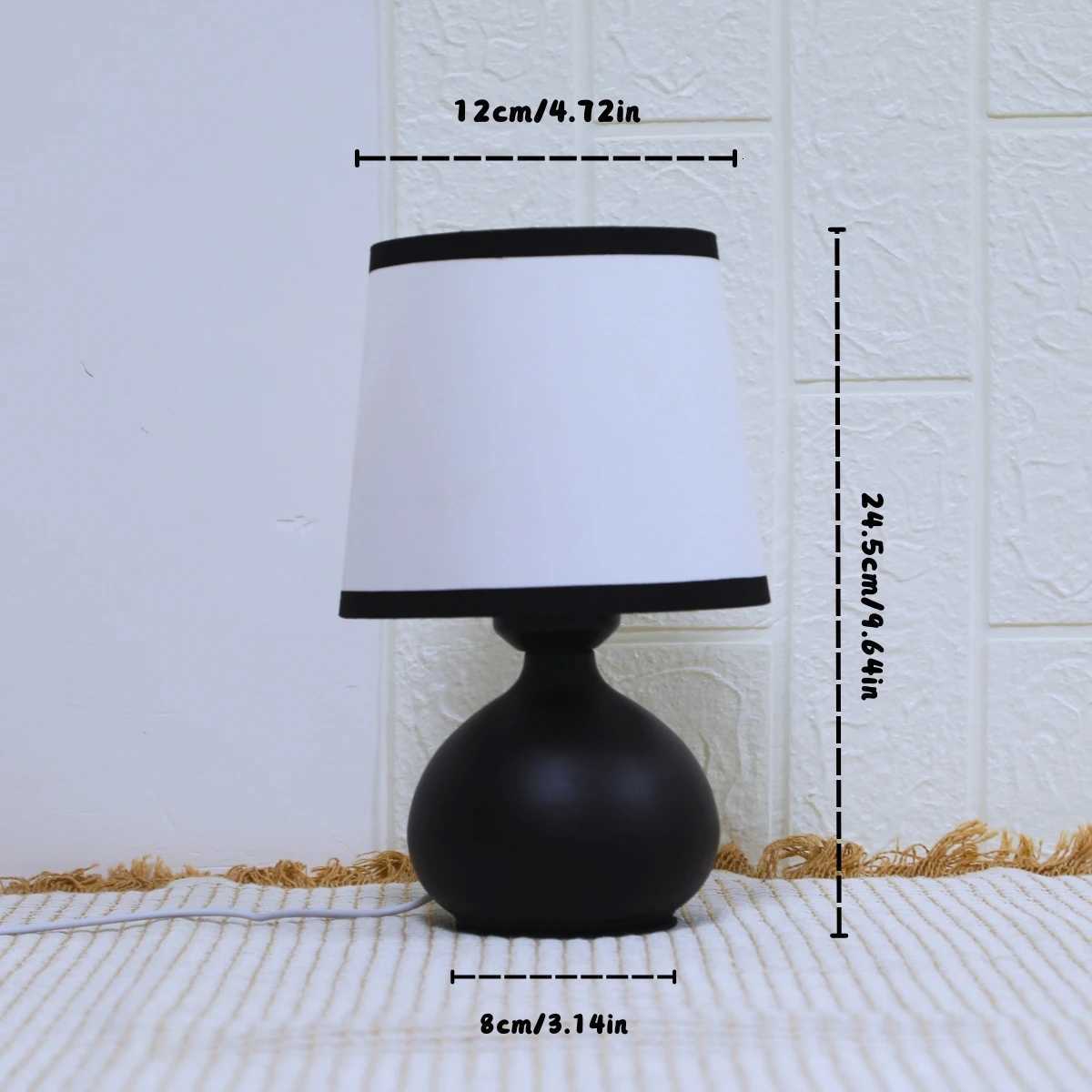 Modern linen art table lamp LED home lighting decoration table lamp suitable for bedroom lighting Y260314