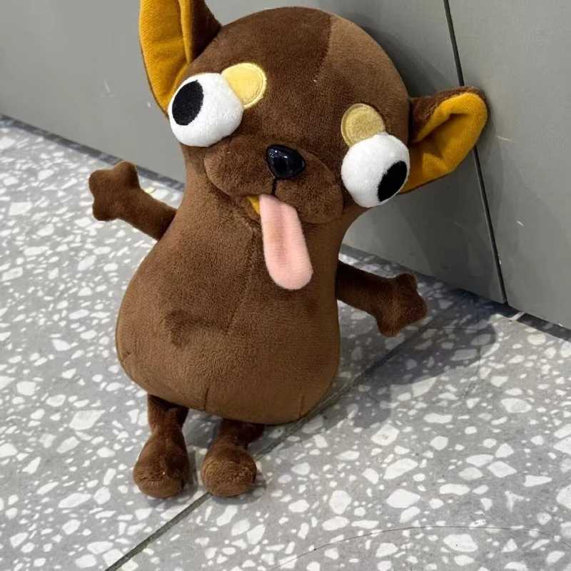 Cute Chihuahua Puppy Plush Toy Figurines Ugly And Abstract Funny Dog Plush Dolls Creative Abstract Stuffed Plush Animal Gifts Y260314
