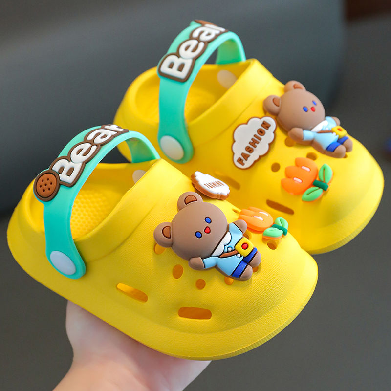 Flip Flops For Children Toddler Kids Summer Beach Shoes Girls Cartoon Home Slippers Swimming Boy Infant Sandals Slides Baby Free shipping