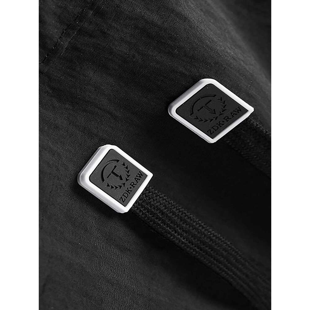 Short shorts made of ice silk with a cool feeling, quick-drying, thin, multi-pocket, loose, five-point sports casual pants for Z260314