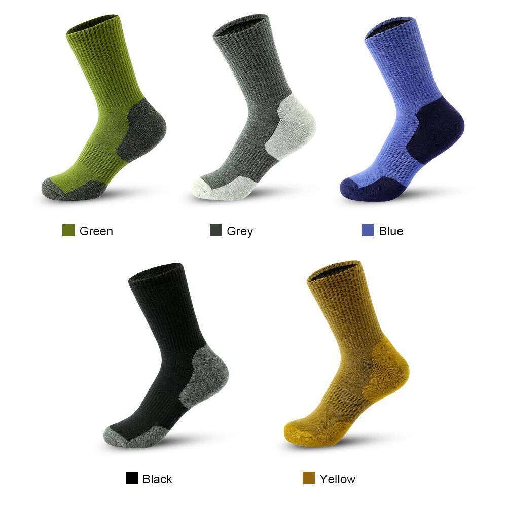 Men Cotton Breathable Long Business Harajuku Solid Gentleman Sox Sokken Outdoor Sports 5 Pairs/Lot Socks Gift Z260314