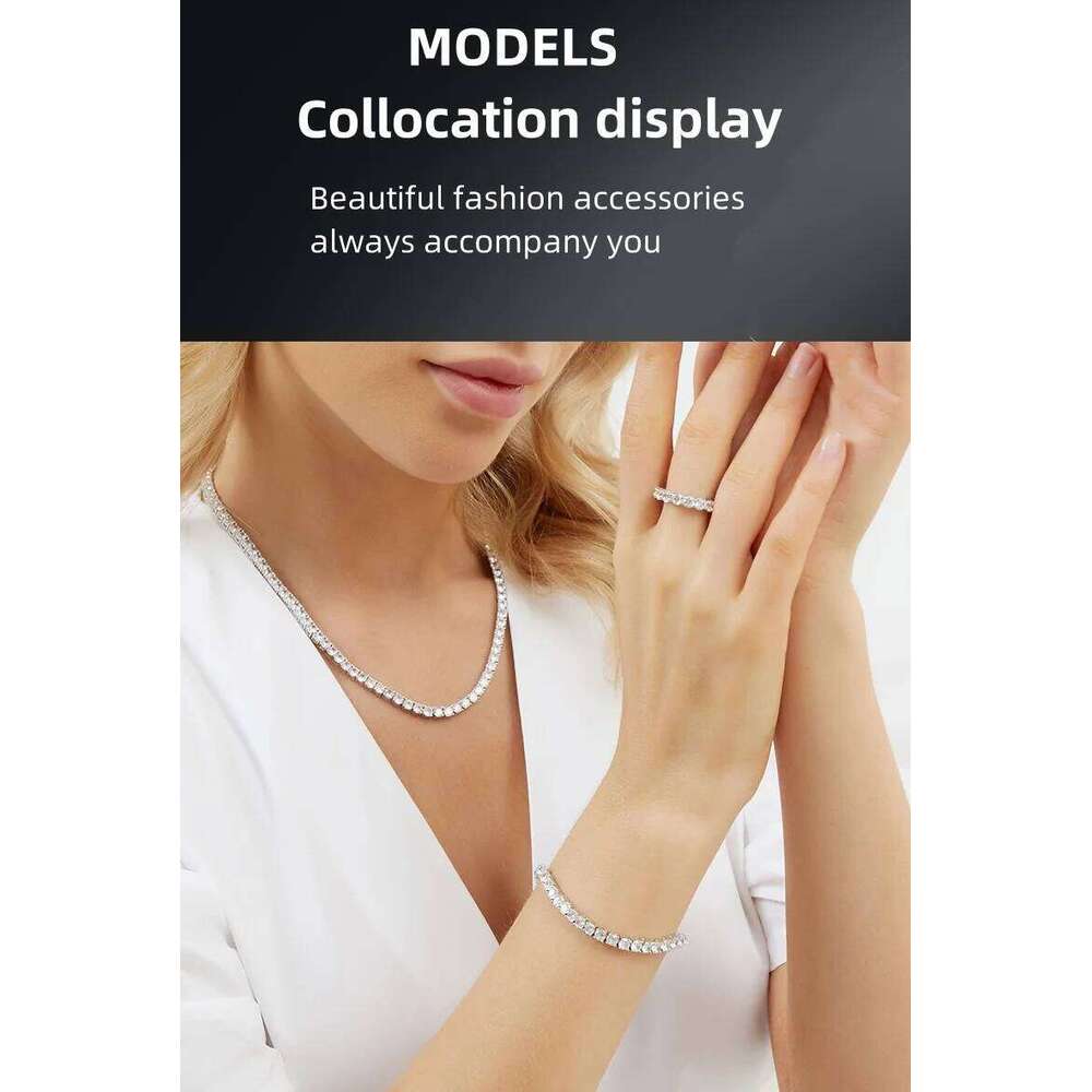 Factory Price 925 Silver Plated 18K Gold 4A Grade Zircon Tennis Bracelet For Men And Women Fashion Personality Exquisite Jewelry Z260313