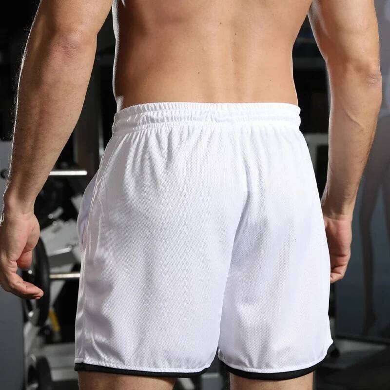 Customized Printed Three-Point Men Fashion Training Running Mesh Breathable Short Women Casual Sports Beach Pants Z260314