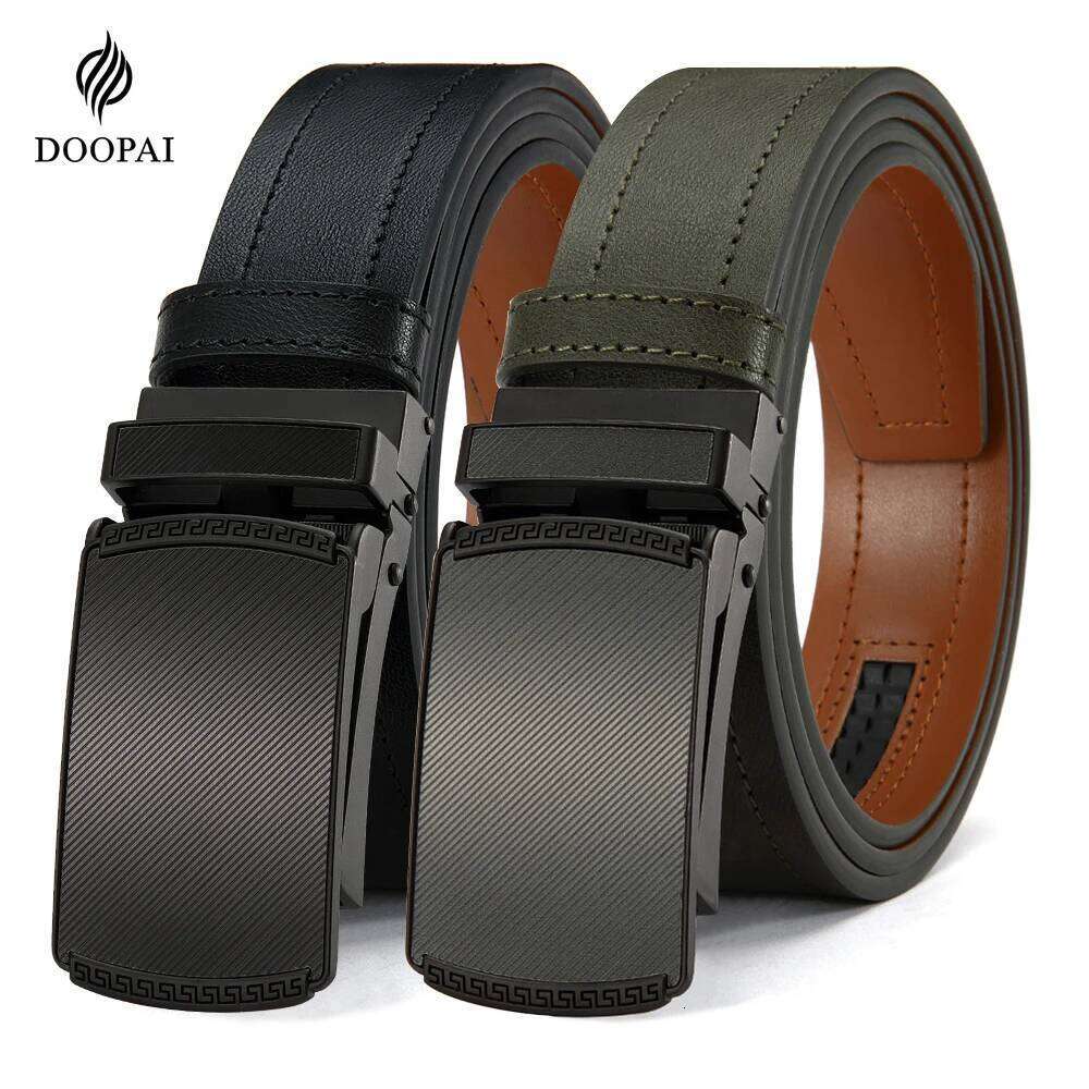 Men's Brand Top PU Quality Men Belt Luxury Leather Metal Buckle Male Belts winter Z260226