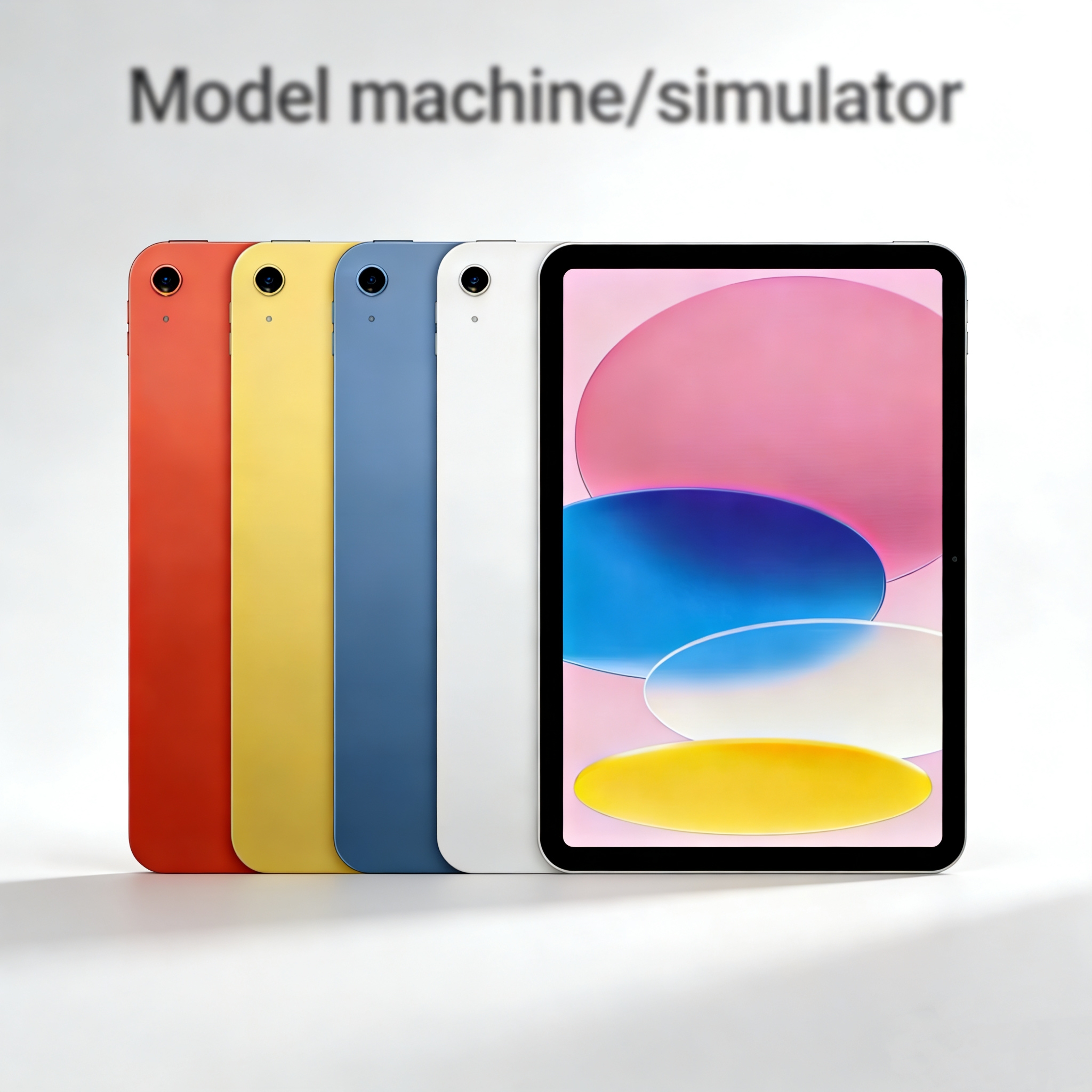 2025 Apple iPad 11/10/9-inch Dummy Tablets: Crafted with exquisite workmanship, these models are designed specifically for desktop display purposes.