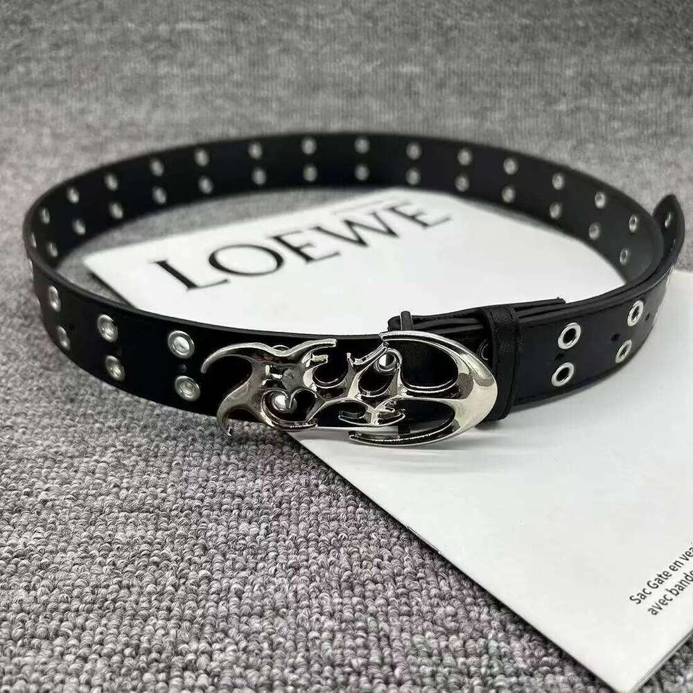 New Stylish Y2K Hollow PU Leather Fashion Punk Belt Men Women - Trendy Accessory for Gift Giving, Neutral Waist Belts Plus Size Z260226