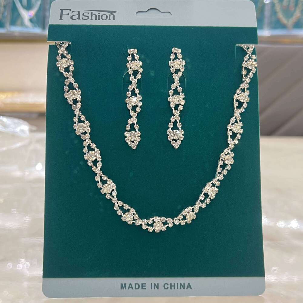 Manufacturer's direct sales of rhinestones, necklaces, earrings, bridal wedding accessories, banquet jewelry Z260313