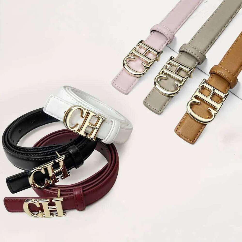 2025 Women's Luxury Letter Belt Minimalist Design Slim PU Niche Fashion for All Occasions Premium Gift Z260226