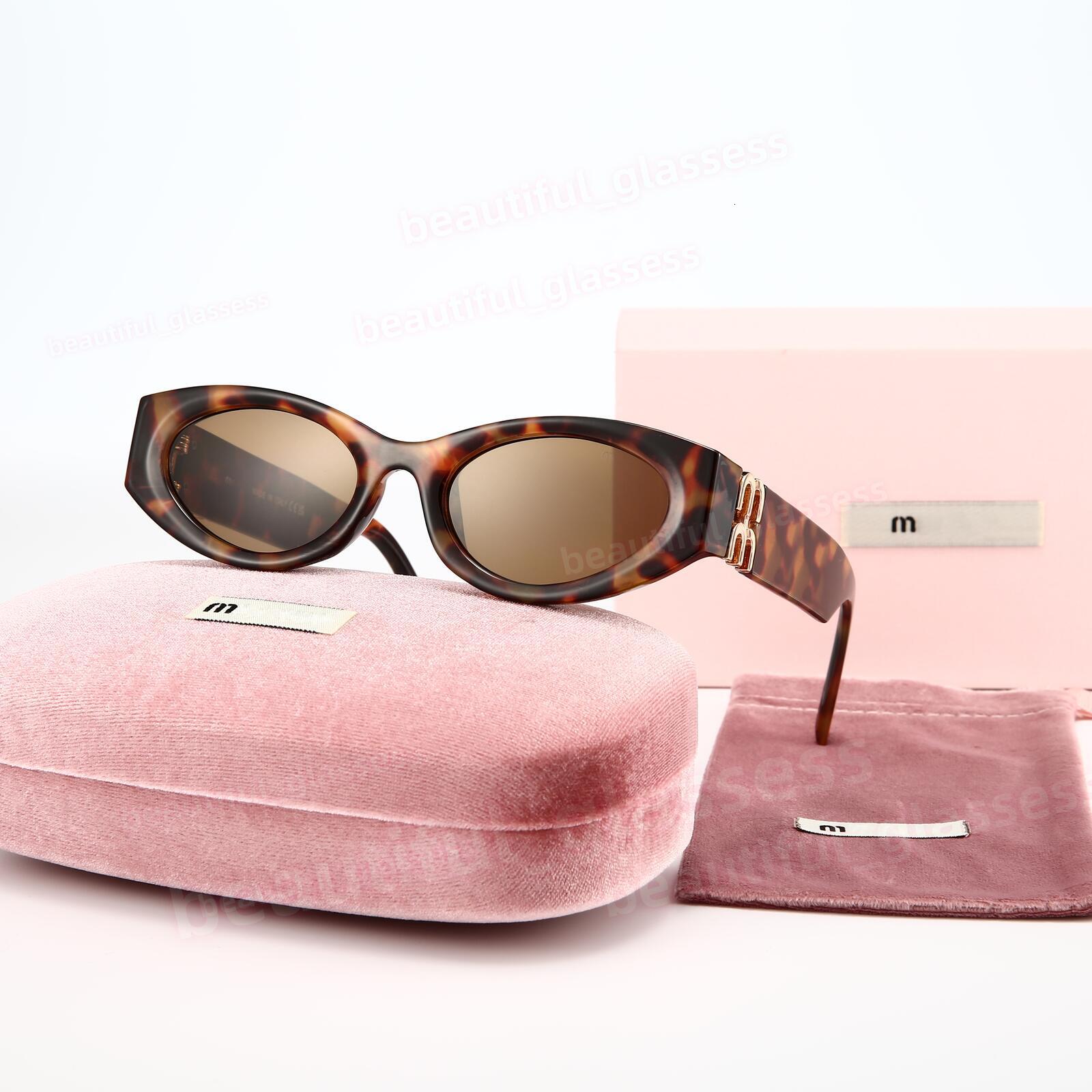 Luxury Designer Sunglasses UV400 Protection Nylon Lenses Vacuum-Plated Brass Glasses Cat-eye square frame Sunglasses Womens Sunglasses For Daily Beach Photo